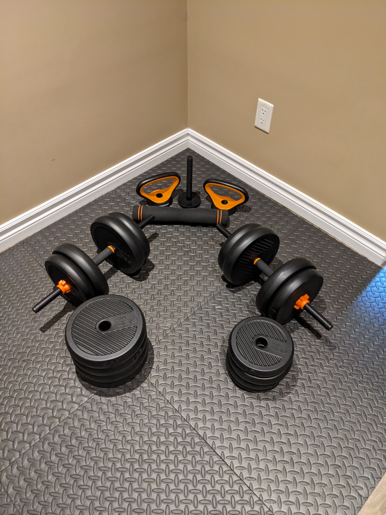 Dumbbell/Barbell Weight set
