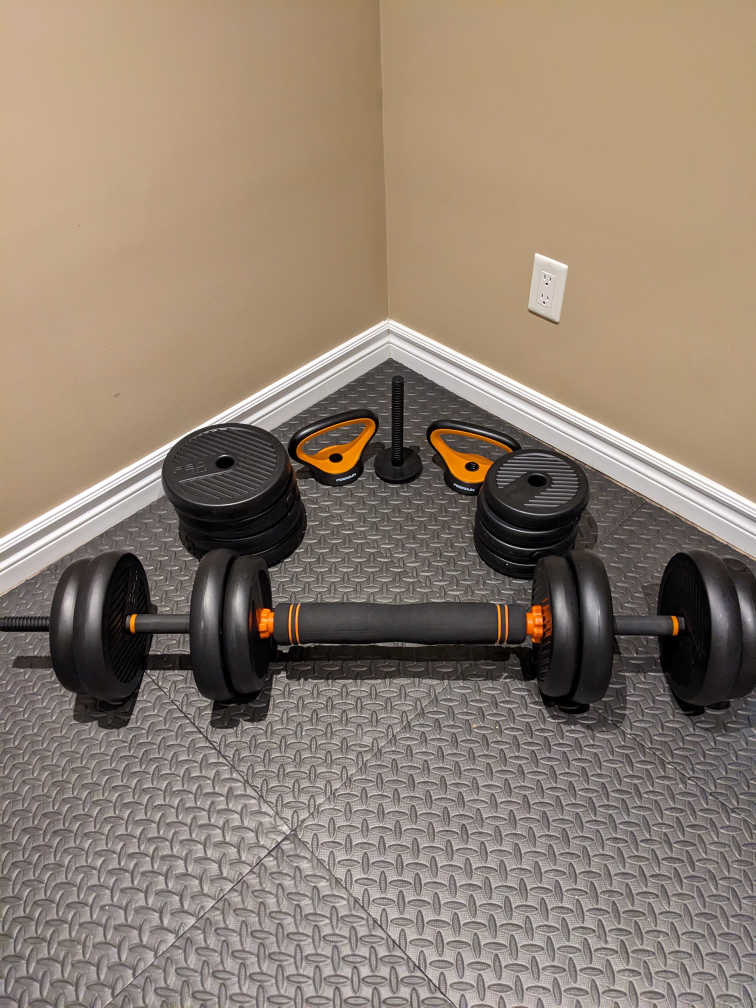Dumbbell/Barbell Weight set - photo 2