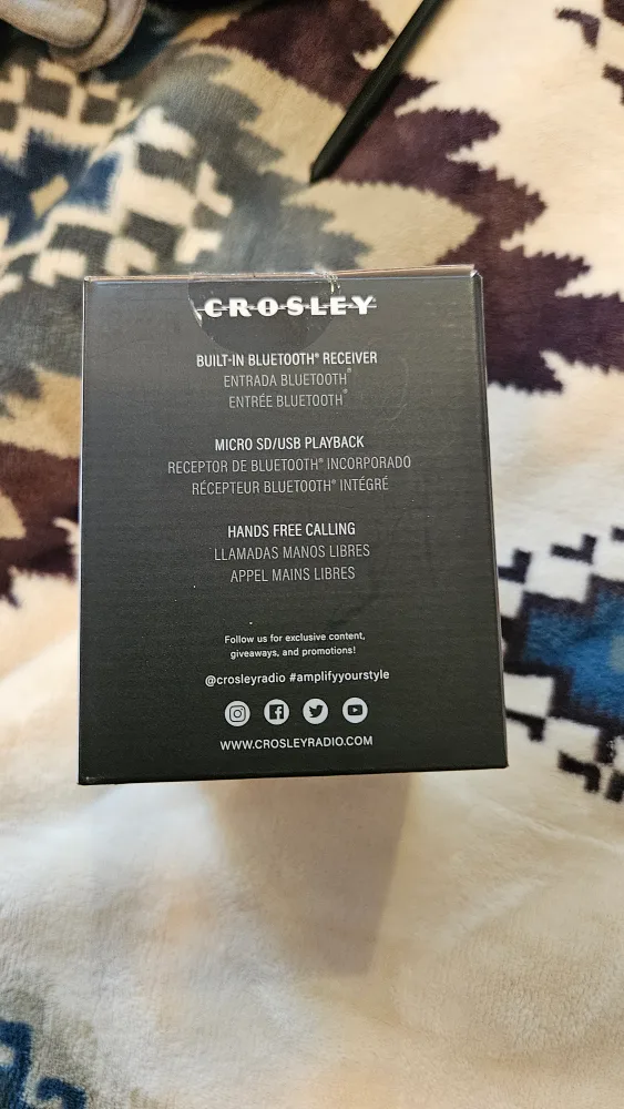 Crosley Rondo Bluetooth Speaker - White image indicator(3)