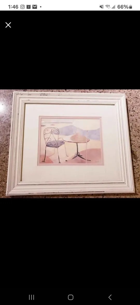 Framed Art - Seaside Chair image indicator(6)