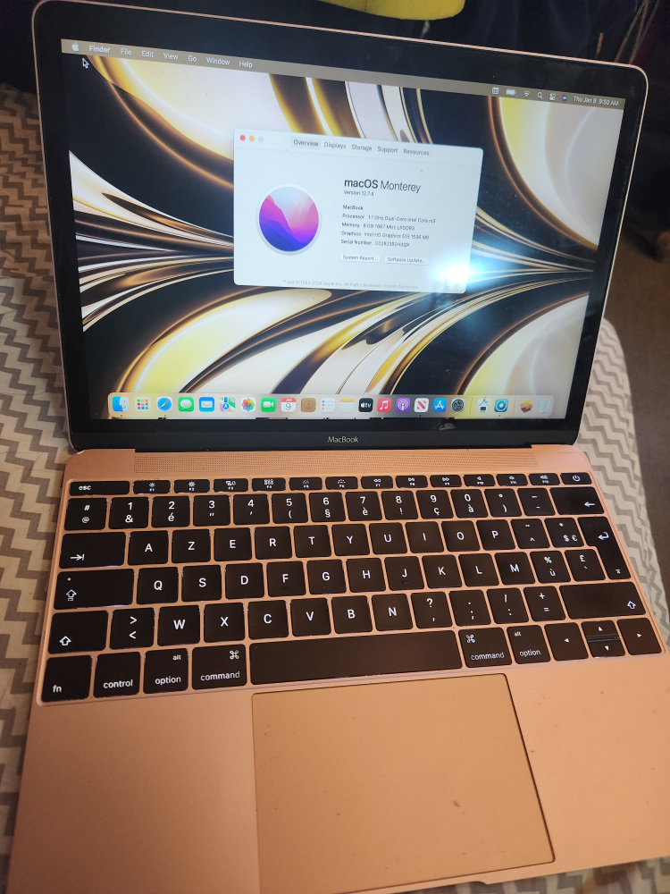 13" ROSEGOLD MacBook air- macOS Monterey - photo 3