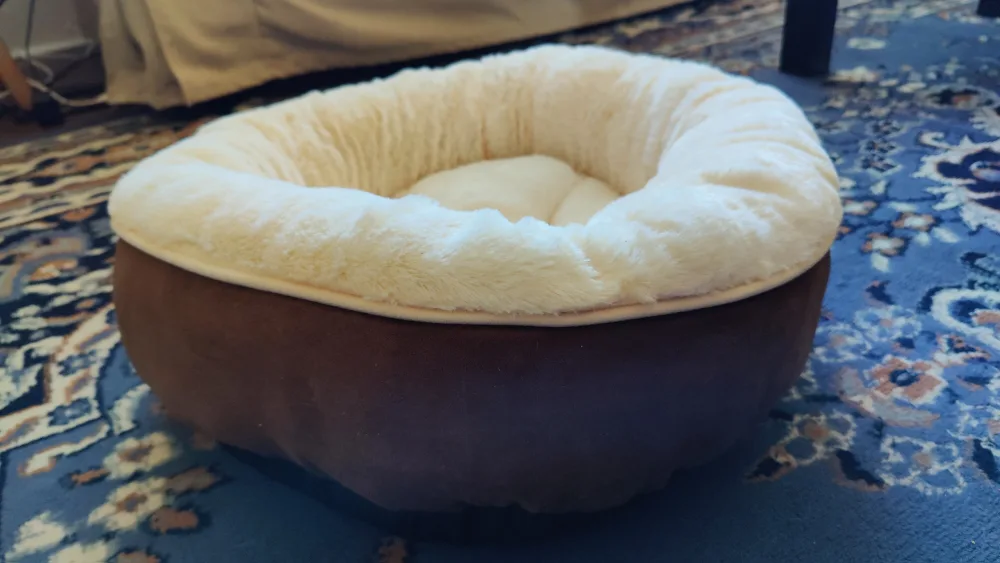 Frisco Round Bolster Cat & Dog Bed - Small image indicator(3)