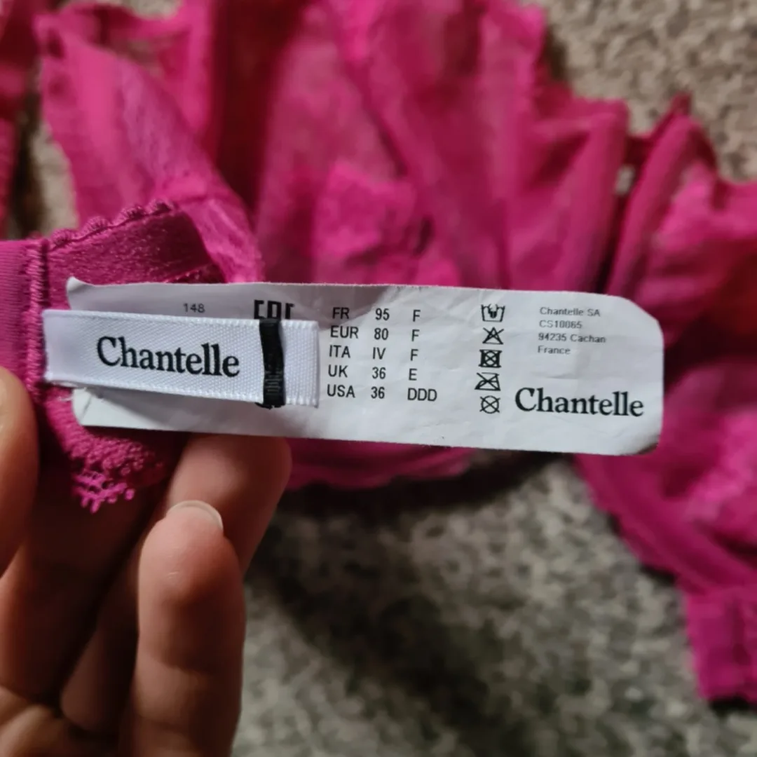 Gorgeous Pink Lace Bra -  Excellent Condition image indicator(6)