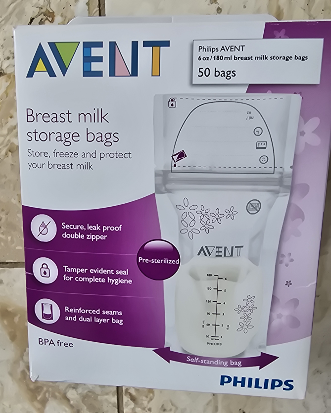 Philips AVENT Breast Milk Storage Bags (50 Count)