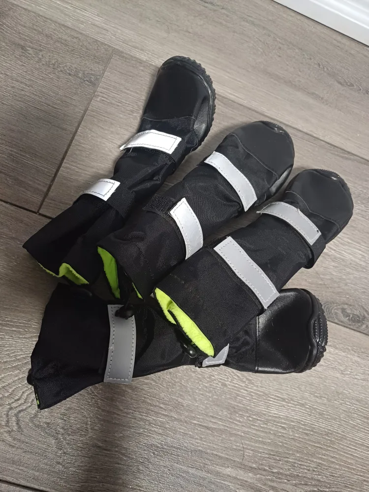 Dog Boots - Set of 4 - Waterproof, Reflective, Velcro Closure image indicator(5)