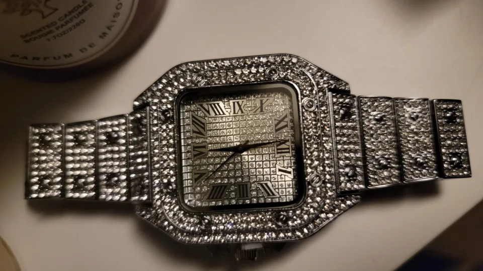 Mens Iced Out Watch image indicator(2)