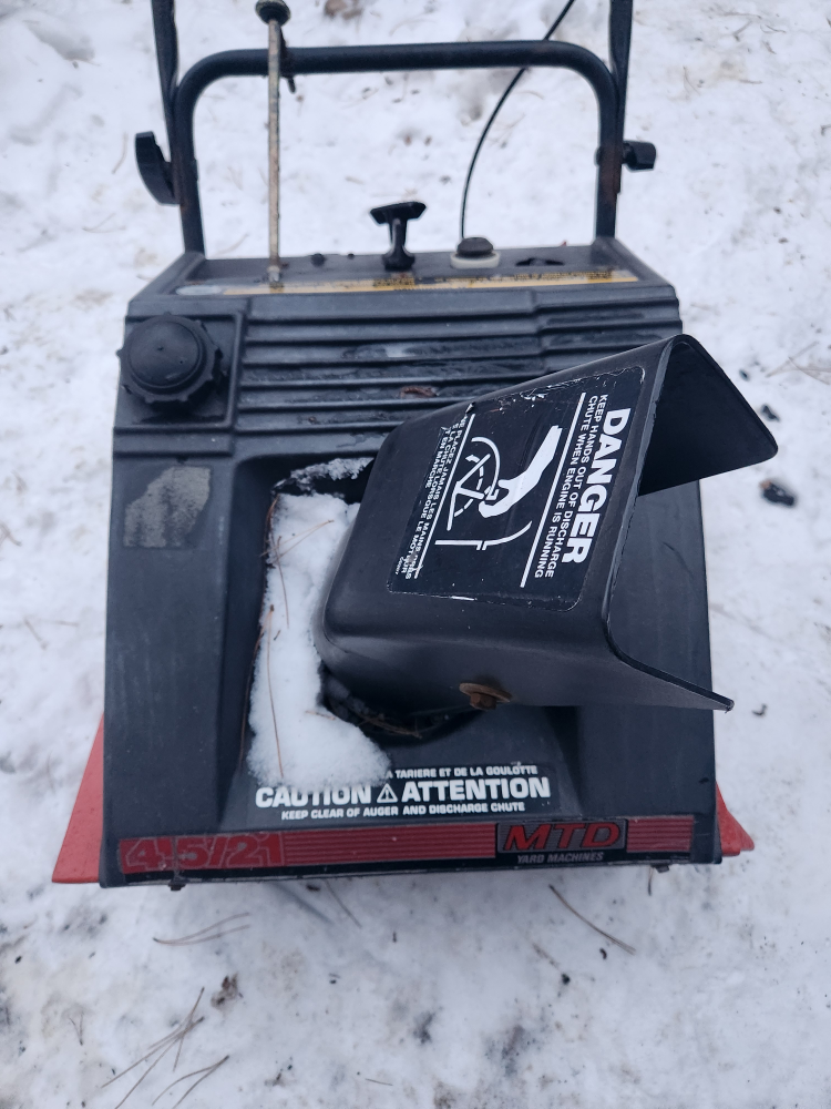 MTD 45121 Snowblower - photo 4