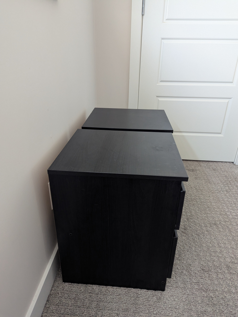 IKEA Nightstands (2) - Black - photo 2