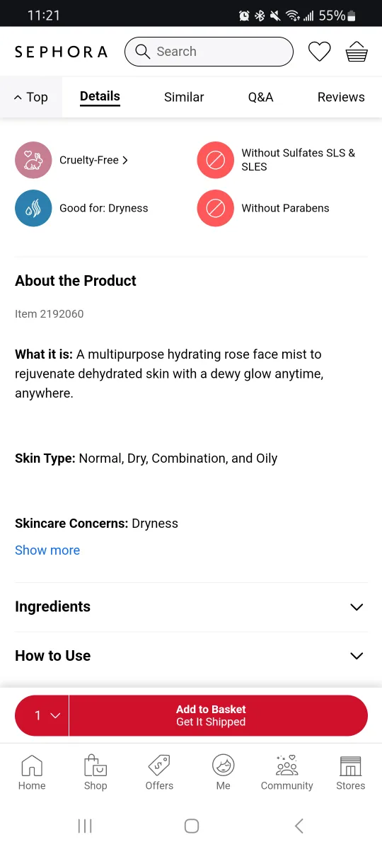 Mario Badescu Facial Spray with Aloe, Herbs and Rosewater image indicator(2)