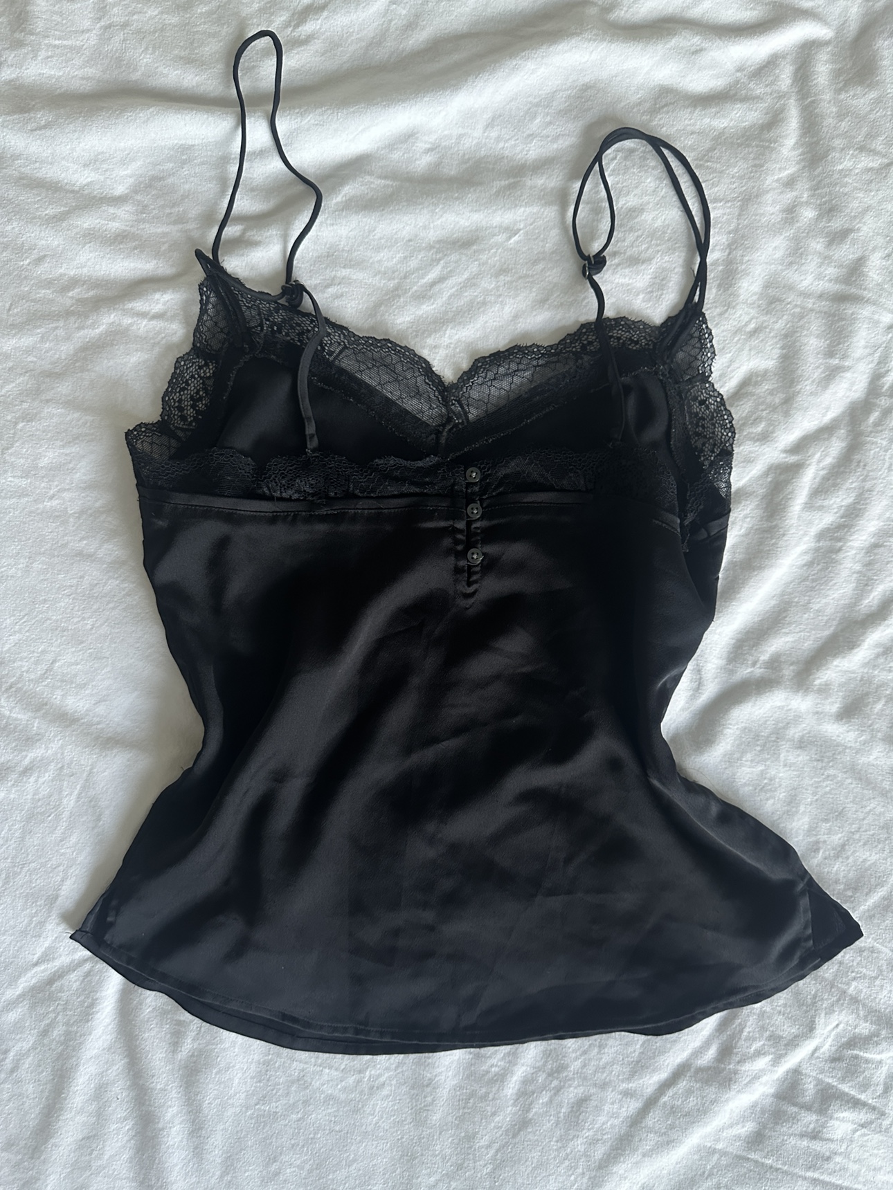 Black lace tank top - photo 2