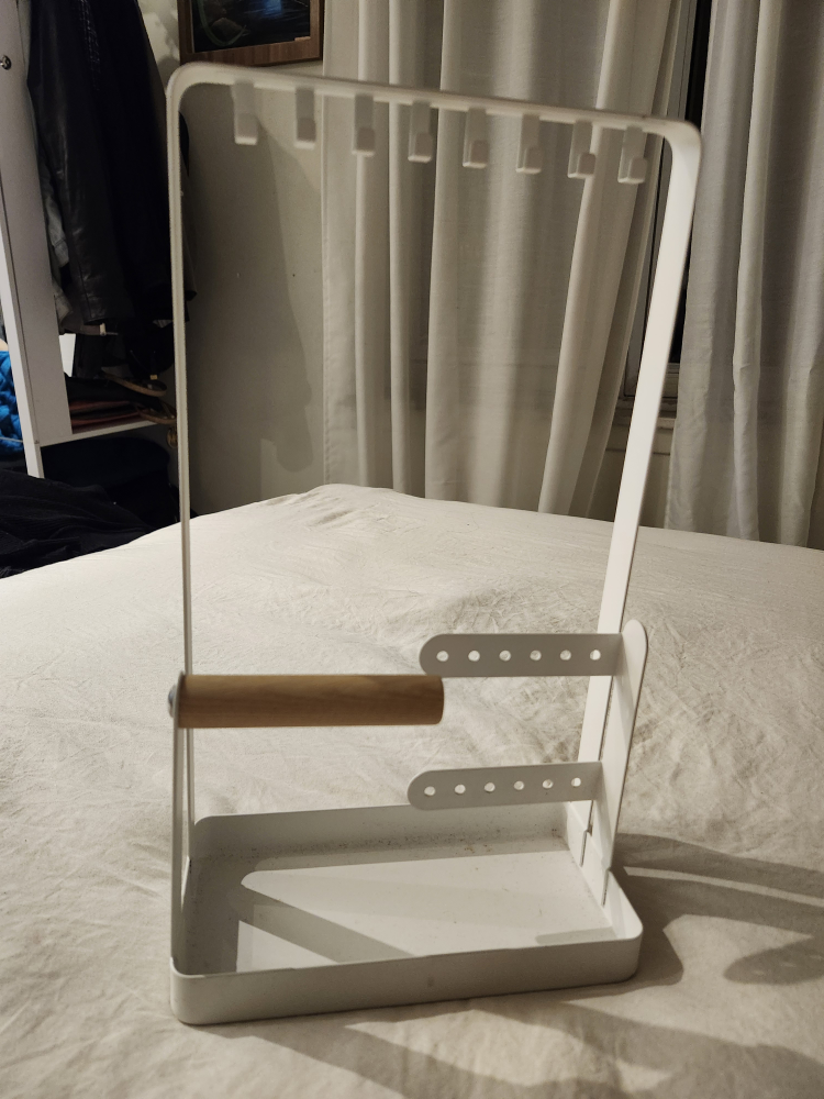 White Jewellery Stand