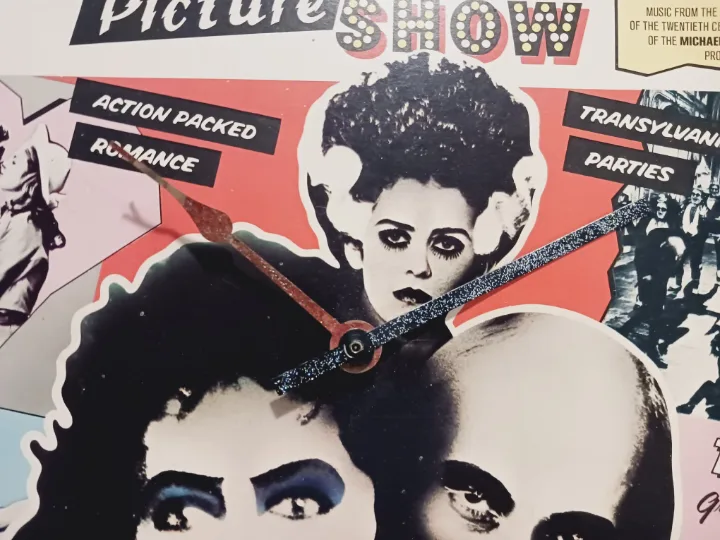 🎶🎭 Vintage Collector's Rocky Horror Picture Show Clock image indicator(2)