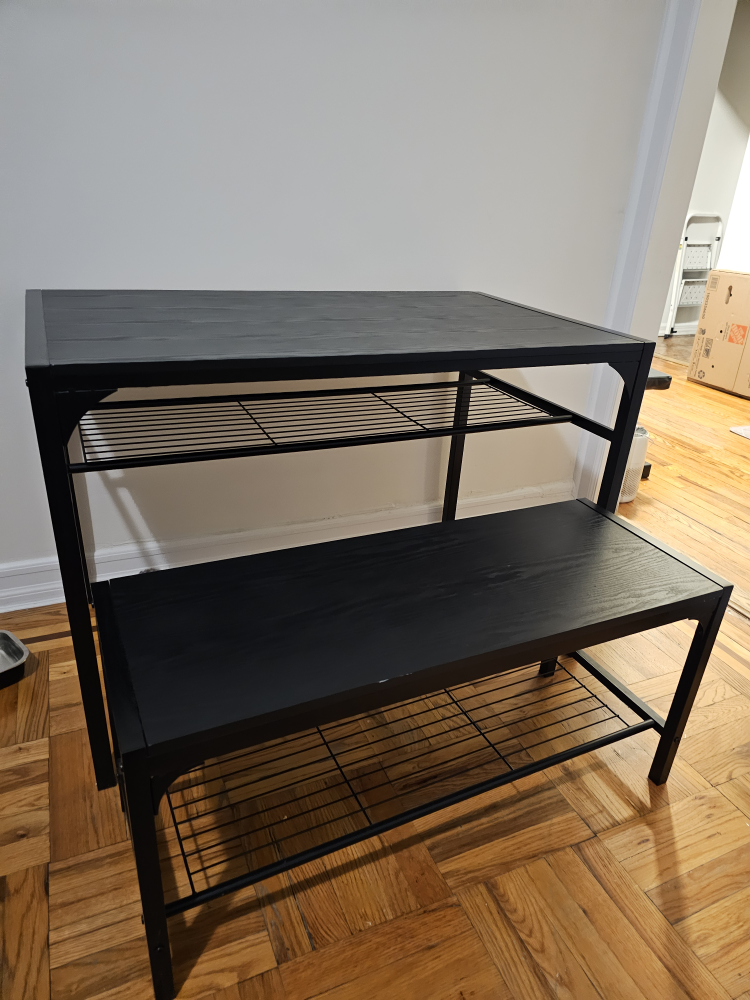 4-Piece Dining Set: Table and Bench
