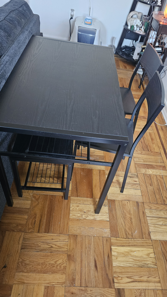 4-Piece Dining Set: Table and Bench - photo 5