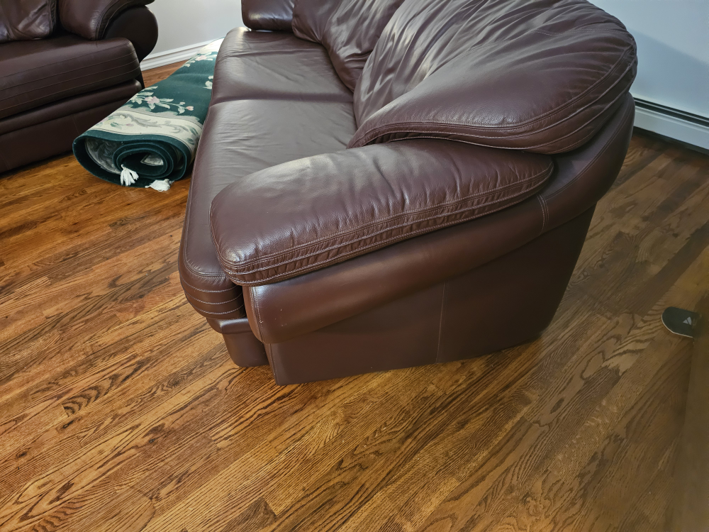 Leather Sofa Set - photo 3