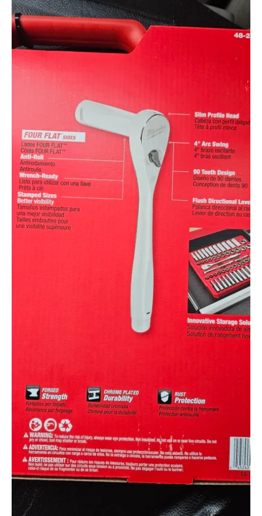 Milwaukee 56 Piece Mechanic's Tool Set image indicator(4)