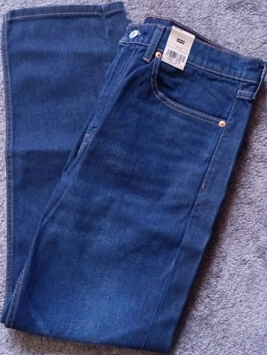 Men's Levi's 505 Regular Fit Jeans (Brand New) image indicator(4)