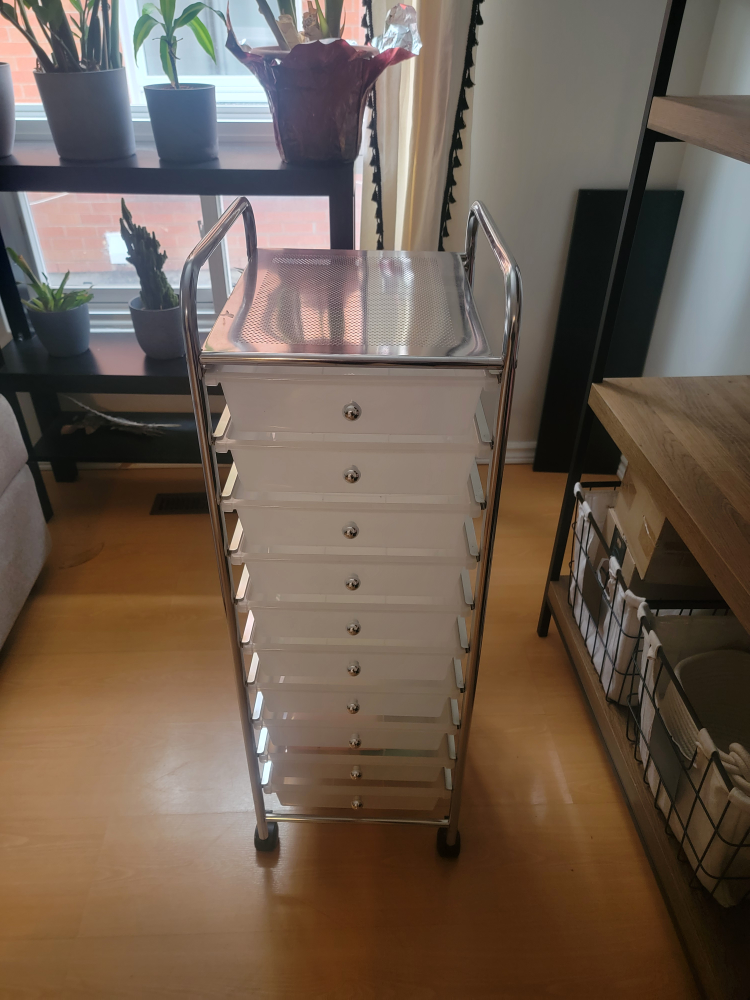 Ten-Drawer Rolling Cart Organizer - photo 2