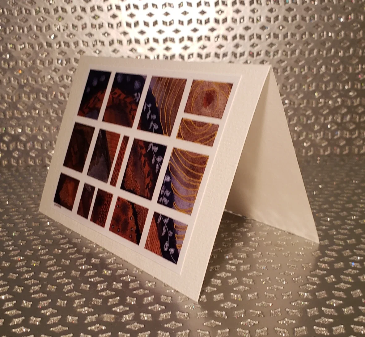 Handcrafted Watercolour Blank Greeting Card image indicator(2)