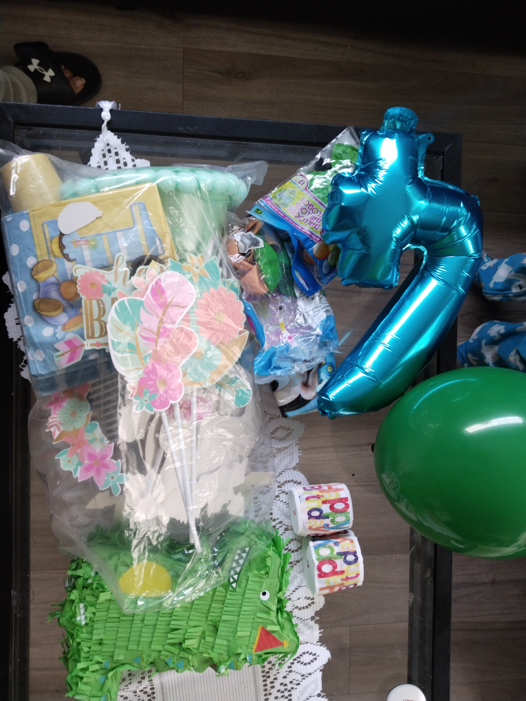 Mickey Mouse 1st Birthday and dinosaur 4th birthday party