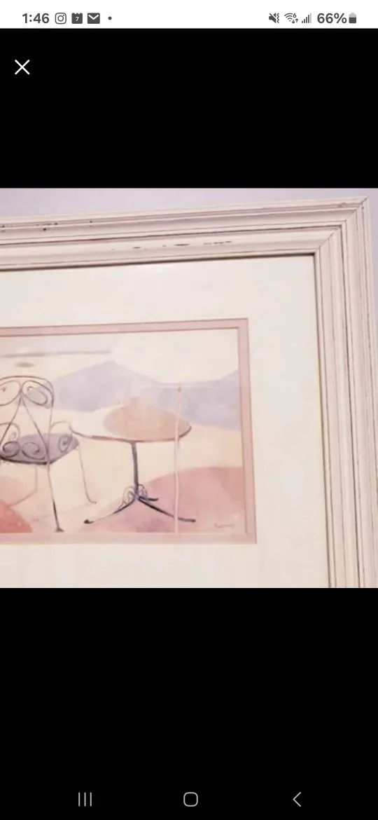 Framed Art - Seaside Chair image indicator(3)