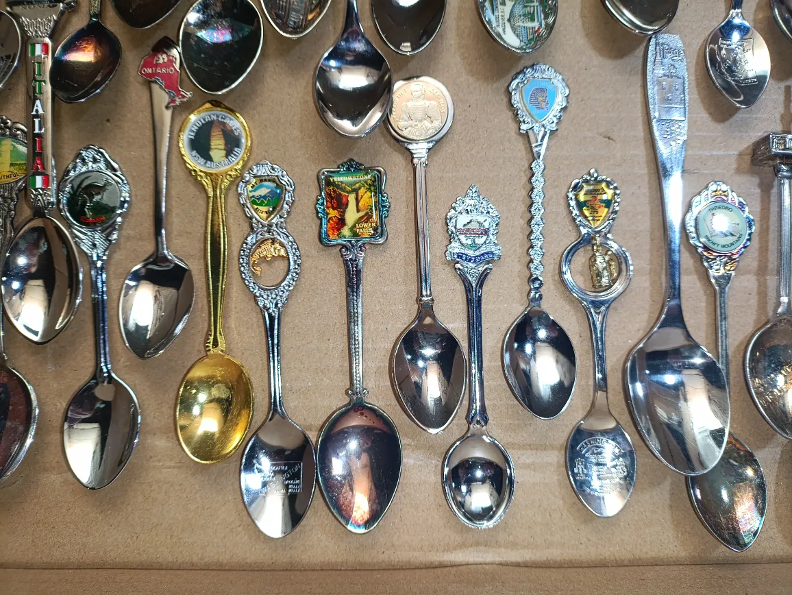 Collection of Souvenir Spoons image indicator(9)
