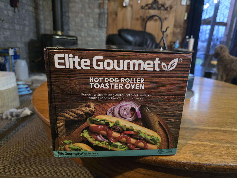 Elite Gourmet Hot Dog Roller Toaster Oven - Brand New in Box - photo 2