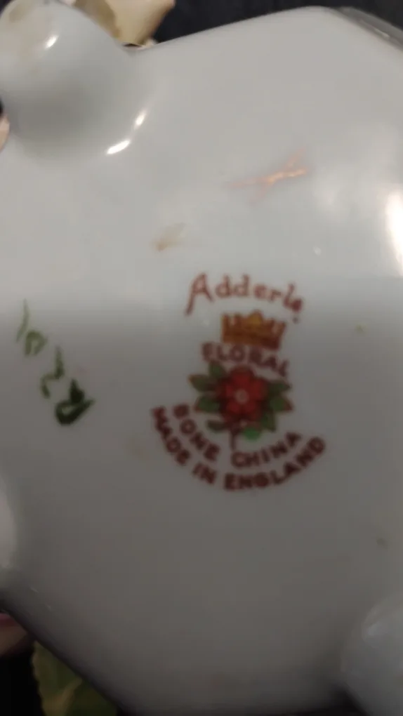 Vintage Adderley Floral Bone China Flower Arrangement image indicator(2)