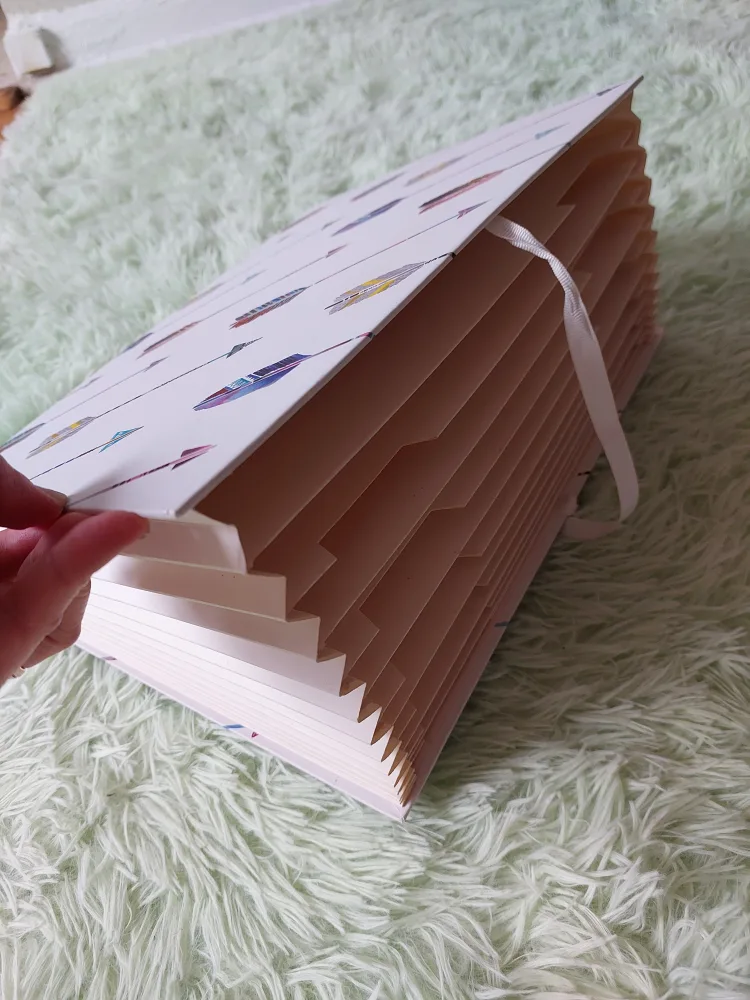 Boho Expanding File Folder Organizer image indicator(2)