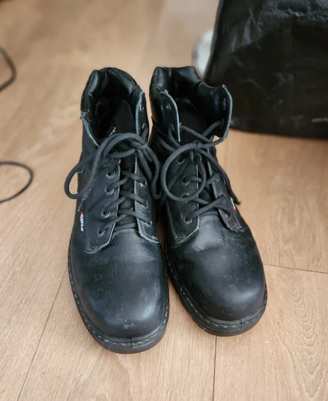 Cofra Men's Black Leather Work Boots image indicator(2)