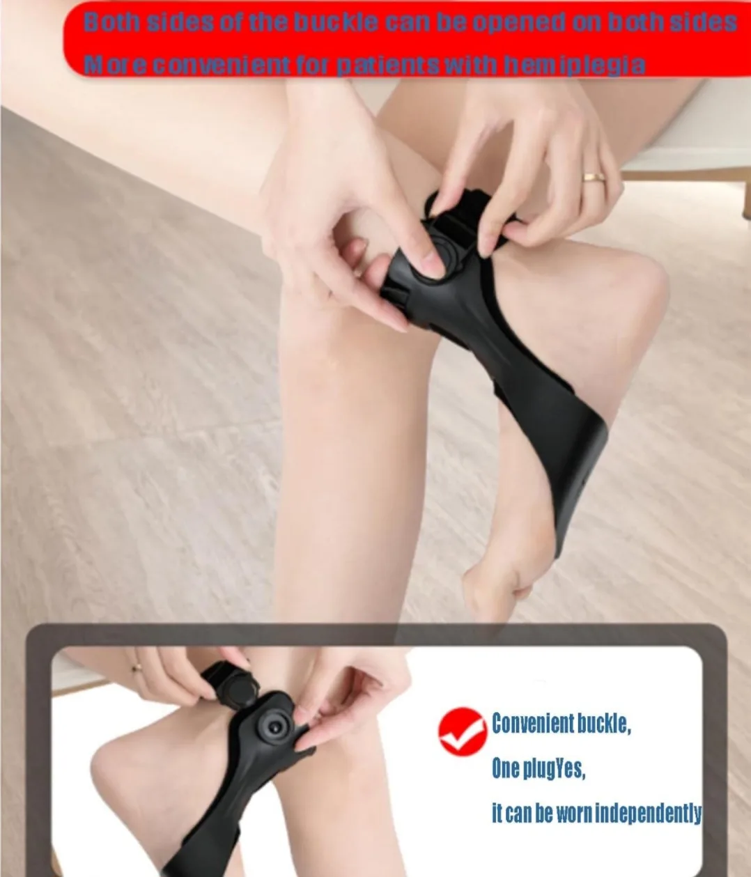 ANKLE BRACE Orthosis with Airbag - Size MEDIUM image indicator(4)