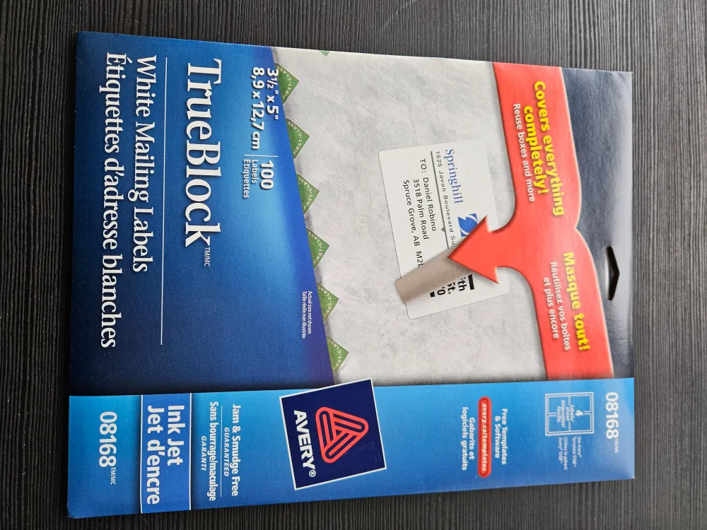 Avery White Mailing Labels & Business Cards image indicator(3)