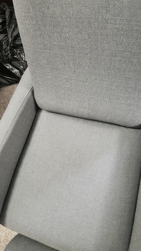3 - EQ3 Rocker Chairs with Ottomans - photo 3