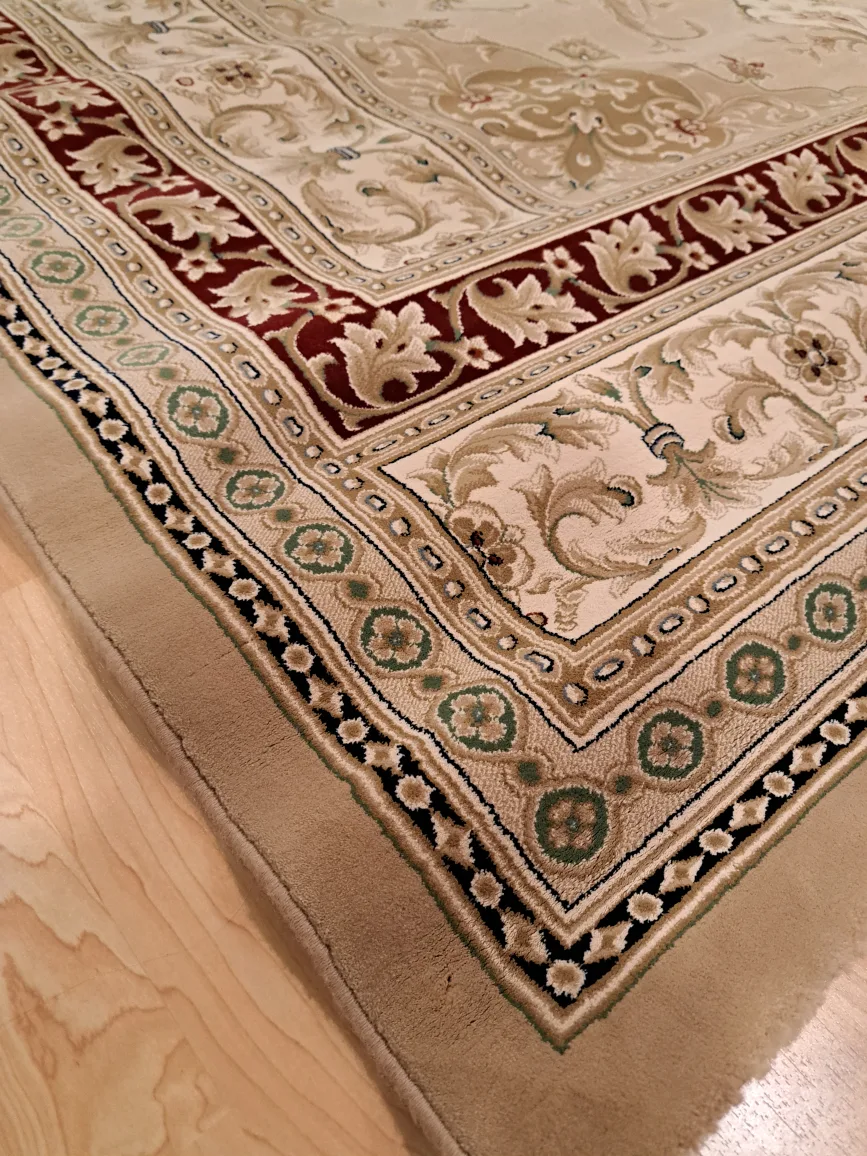 Elegant Large Size Area Rug Made in Belgium image indicator(3)