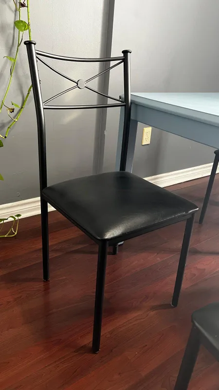 Dining Table Set - 4 Chairs, Light Blue image indicator(6)