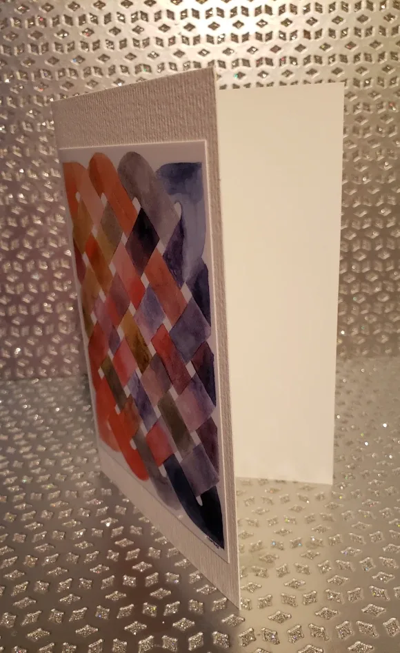Handcrafted Watercolour Blank Greeting Card image indicator(3)