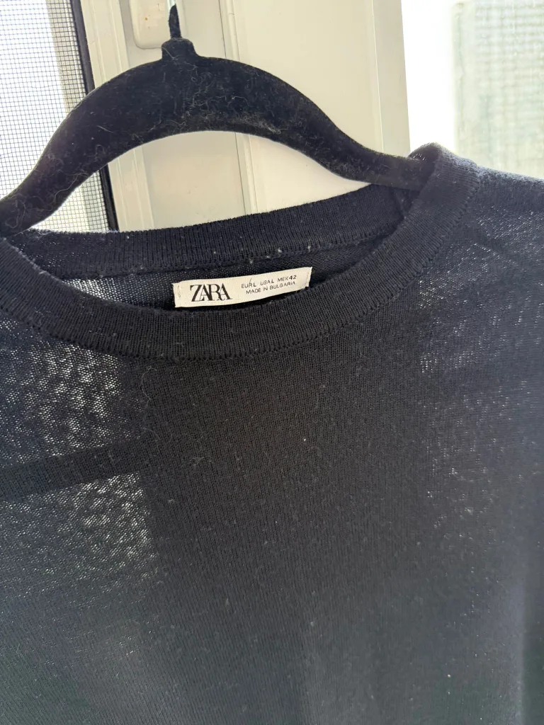 Zara Black Knitted Sweater image indicator(2)