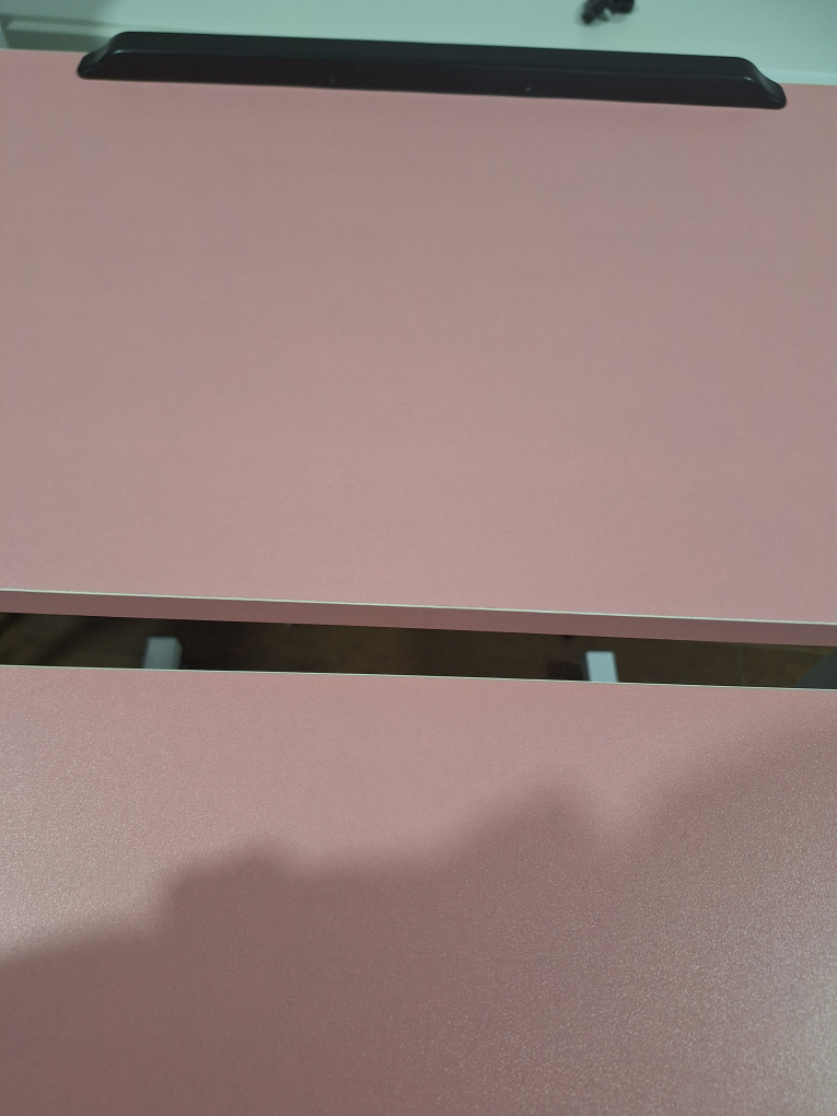 Kulig Height Adjustable Standing Desk - Pink - photo 4