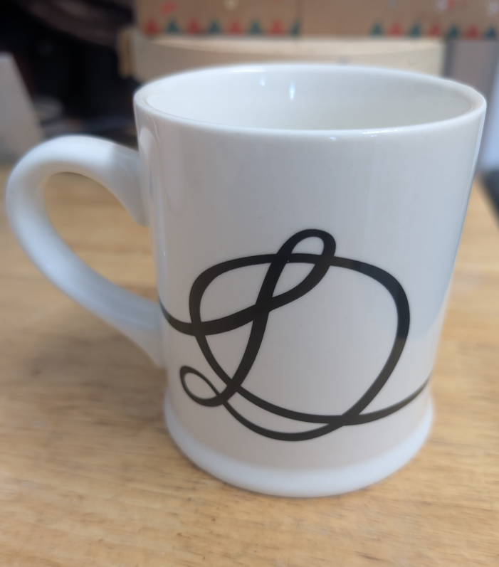 Mug - with Cursive D
