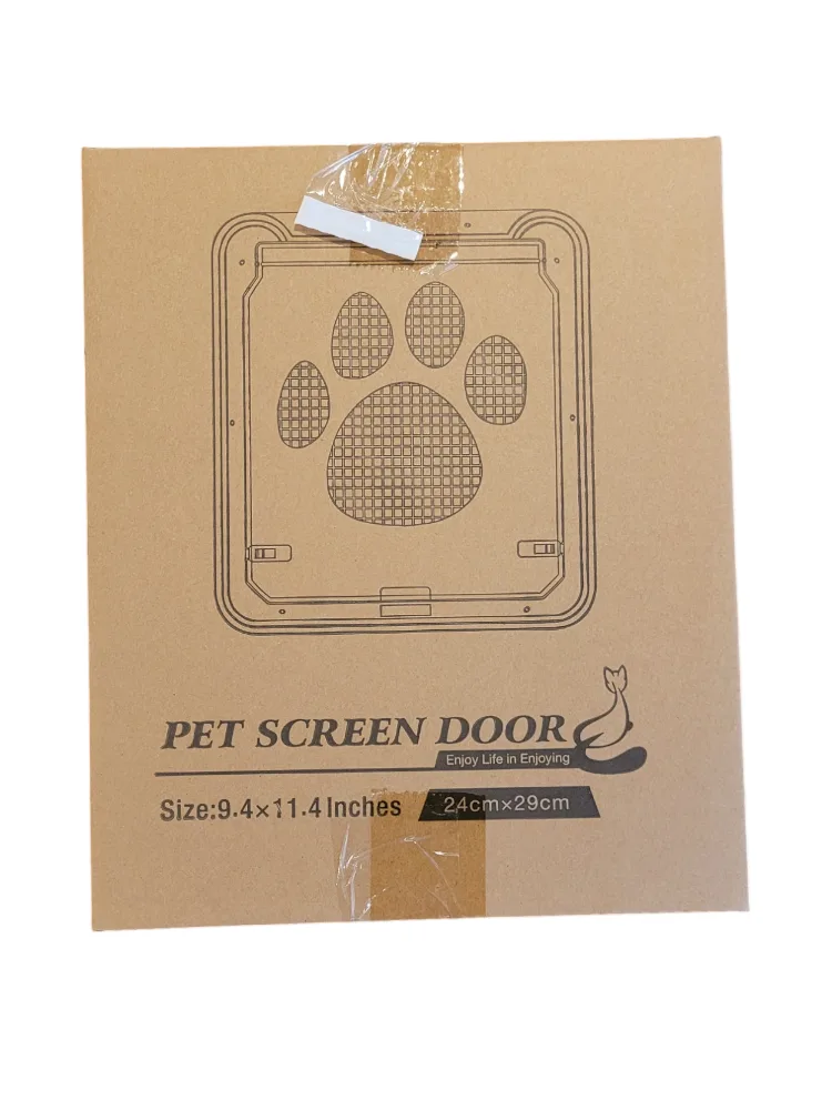 iPetba Magnetic Lockable Screen Cat Door, Small image indicator(7)