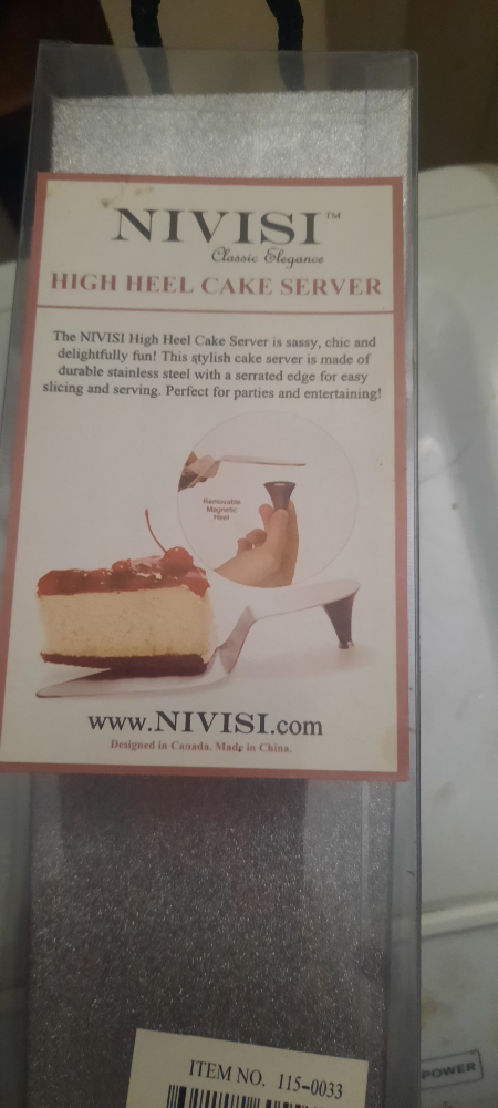 Nivisi High Heel Cake Server - photo 3