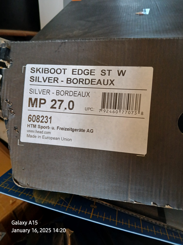 Head Edge ST W Ski Boots - Silver/Bordeaux - photo 2