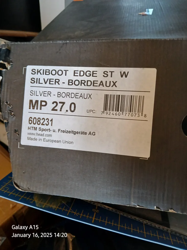 Head Edge ST W Ski Boots - Silver/Bordeaux image indicator(2)