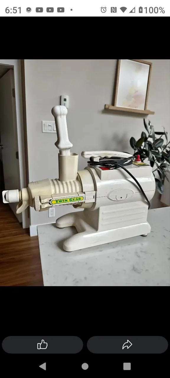 Green Star Twin Gear Juicer image indicator(2)