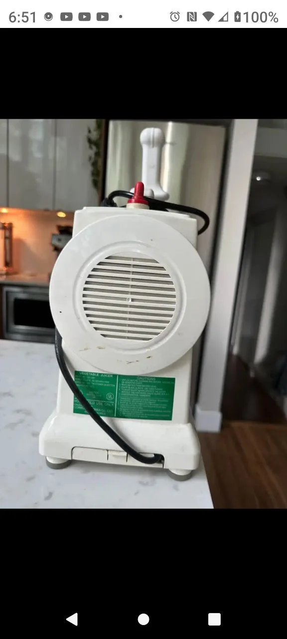 Green Star Twin Gear Juicer image indicator(4)