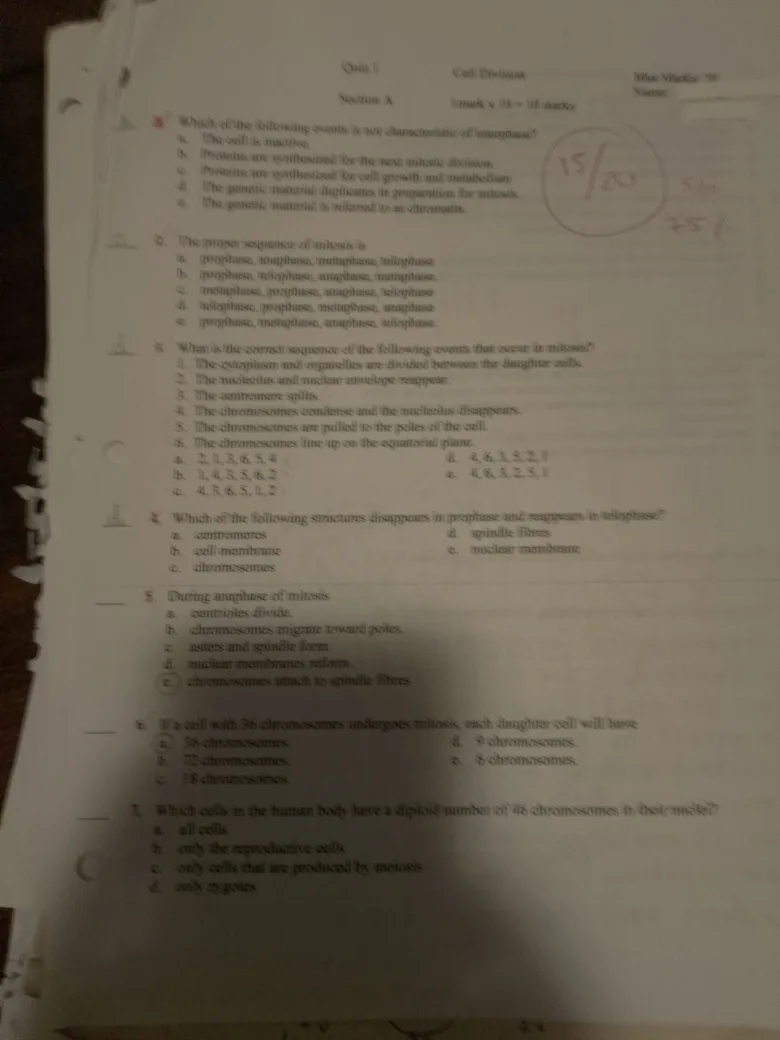 Free Biology Quizzes & Exams image indicator(3)