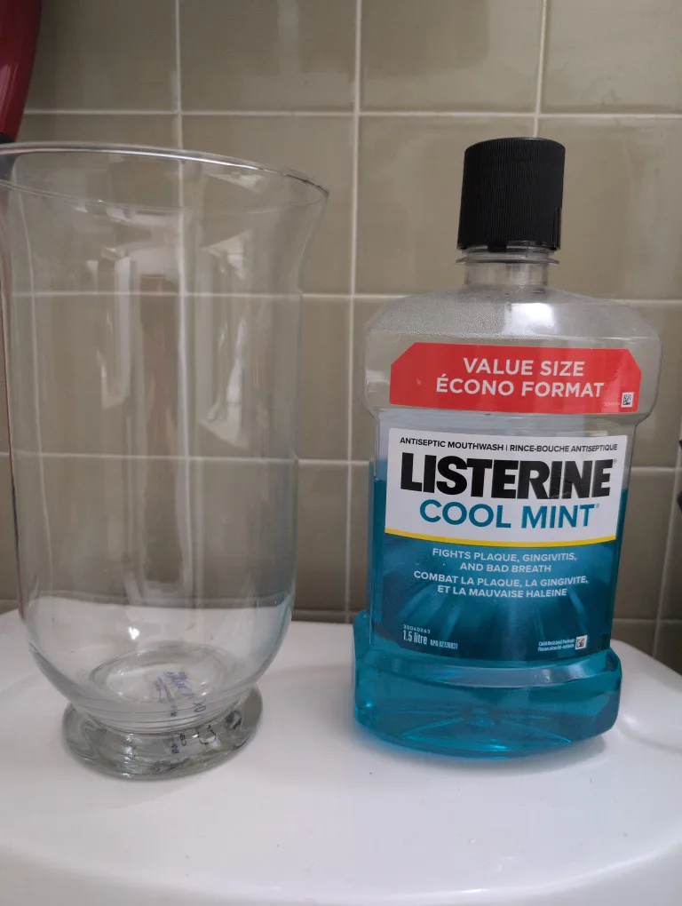 Clear Glass Hurricane Vase image indicator(2)