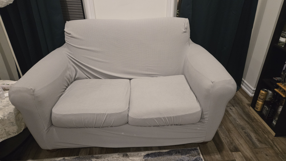 Love seat + cover - photo 2