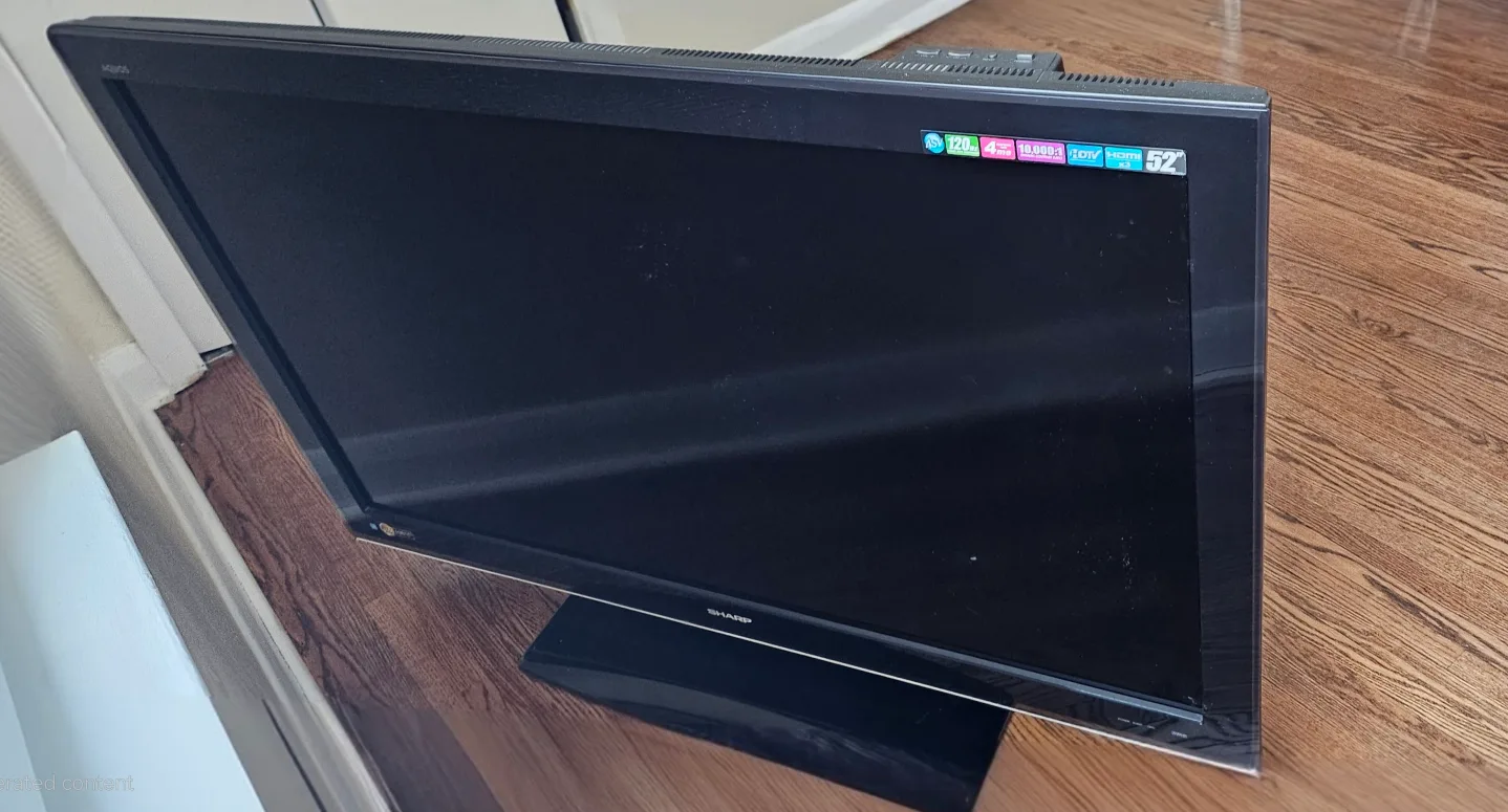 Sharp LC-52D82U  liquid crystal tv image indicator(2)