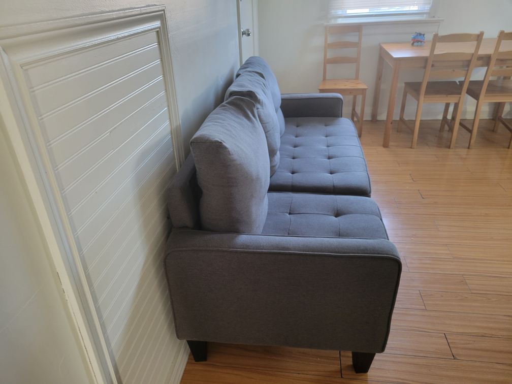 Grey Fabric Sofa